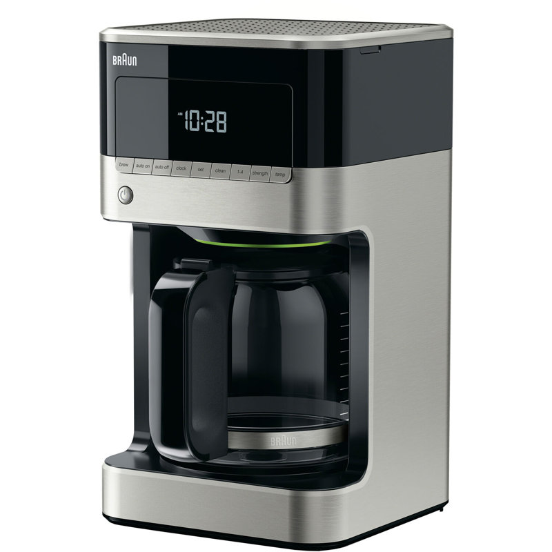 Braun KF7150 BrewSense 12Cup Drip Coffee Maker with Adjustable Brew